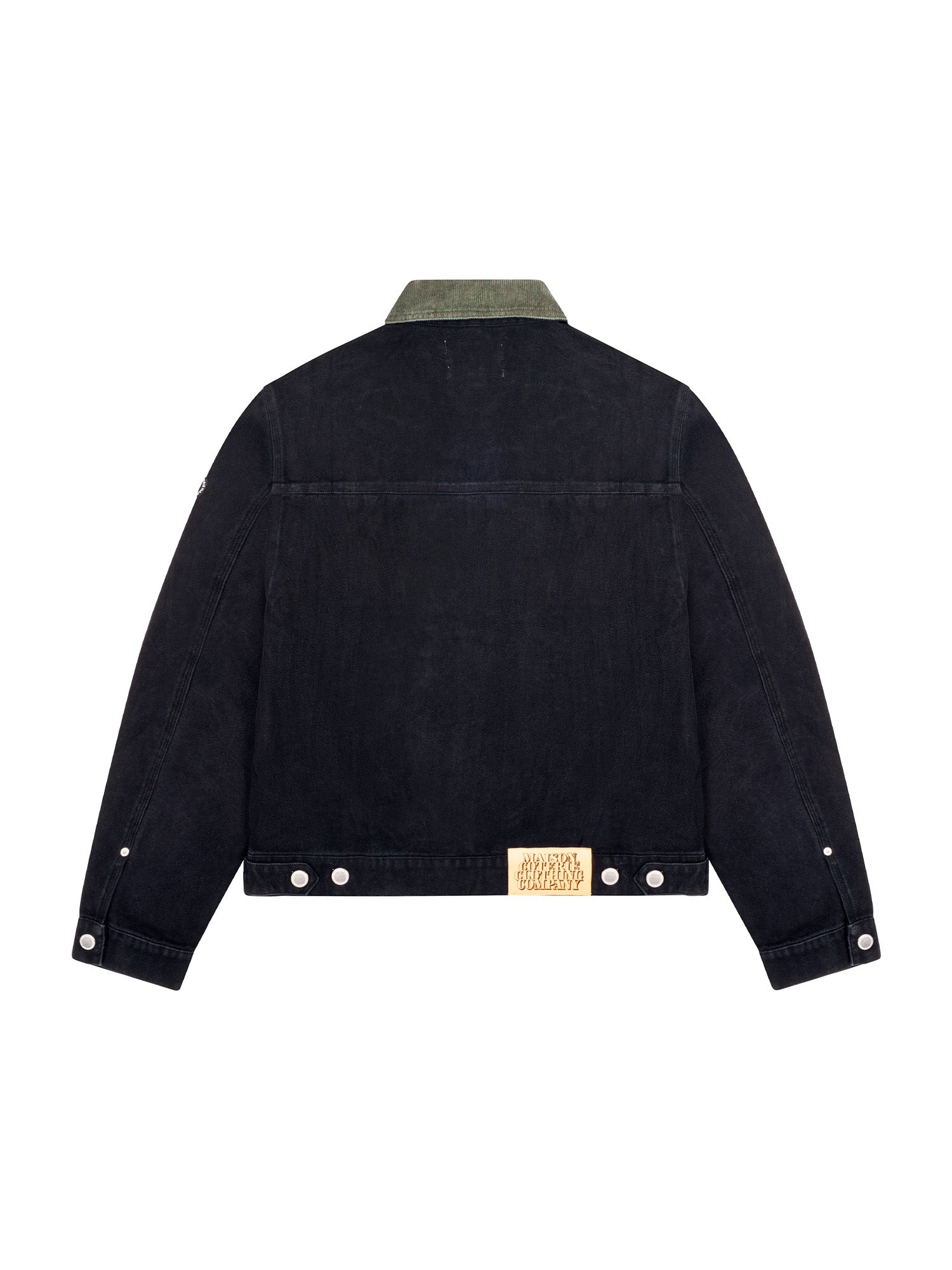 Kaiden - Cotton Canvas Jacket - Black – Maison Coterie