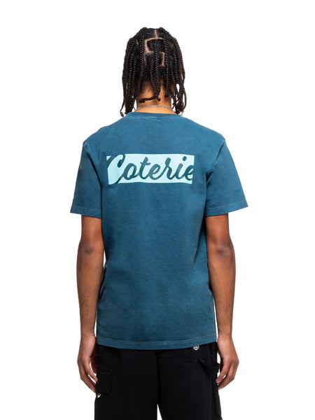 Avery - Pigment Dye T-Shirt - Blue – Maison Coterie