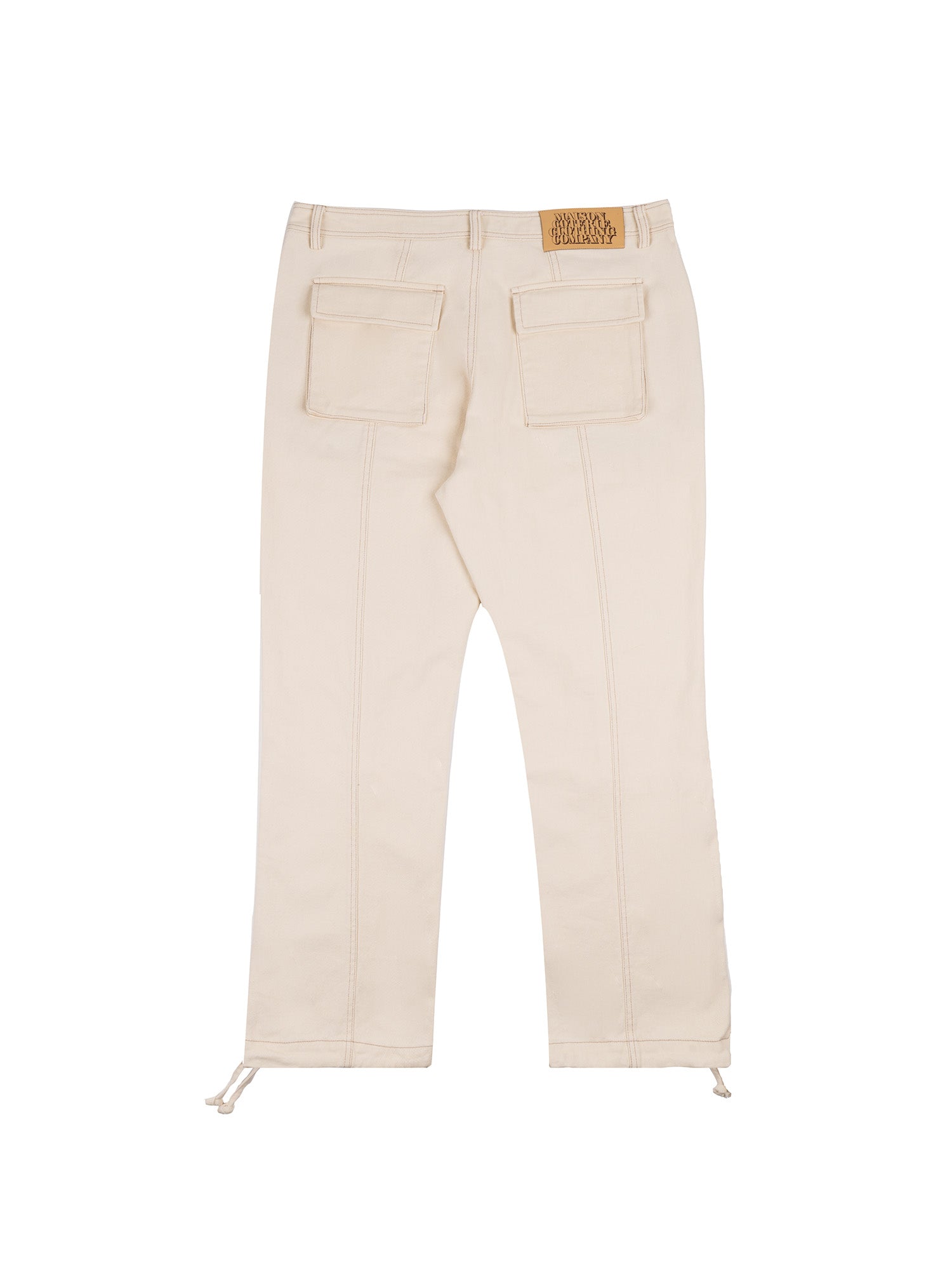 Carter - Twill Cargo Pant - Off White