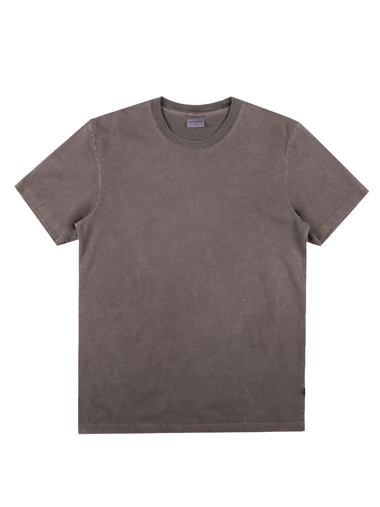 Avery - Pigment Dye T-Shirt - Brown